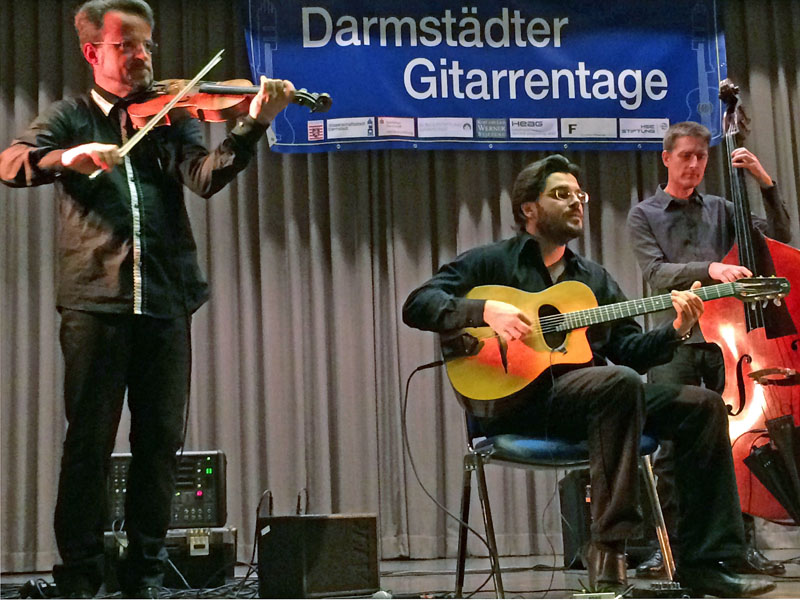 Eröffnungskonzert am 12.12.2014 Joscho Stephan Quartett (Foto:Bürgerstiftung)