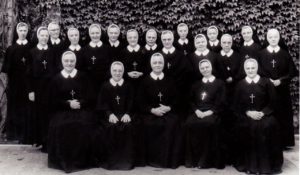 Die im Haus tätigen „Schwestern von der Göttlichen Vorsehung“ in den 60er Jahren (Foto: Marienhospital Darmstadt)