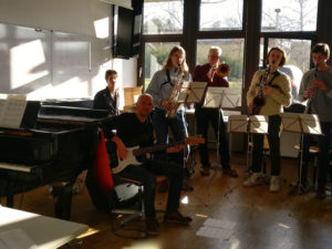 Jazz-AG Bertolt-Brecht-Schule (Foto: Uli Partheil)