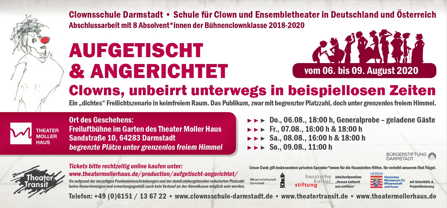 Clowns in beispiellosen Zeiten (Transit Theater Forum e.V.)