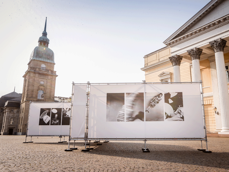 11. Darmstädter Tage der Fotografie Ausstellung am Karolinenplatz